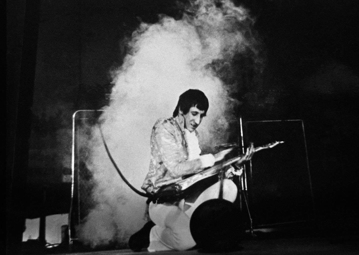 "No smoke without fire" Co-Signed Print by Pete Townshend and Tom Wright